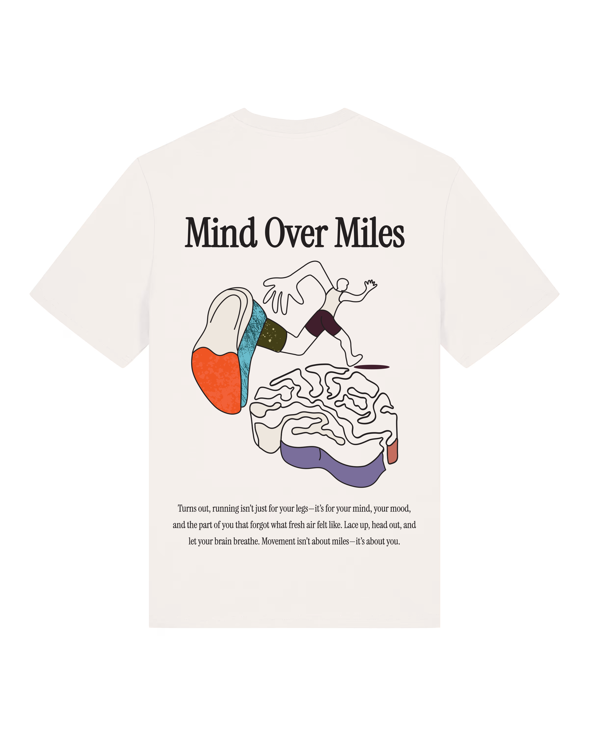 MIND OVER MILES TEE